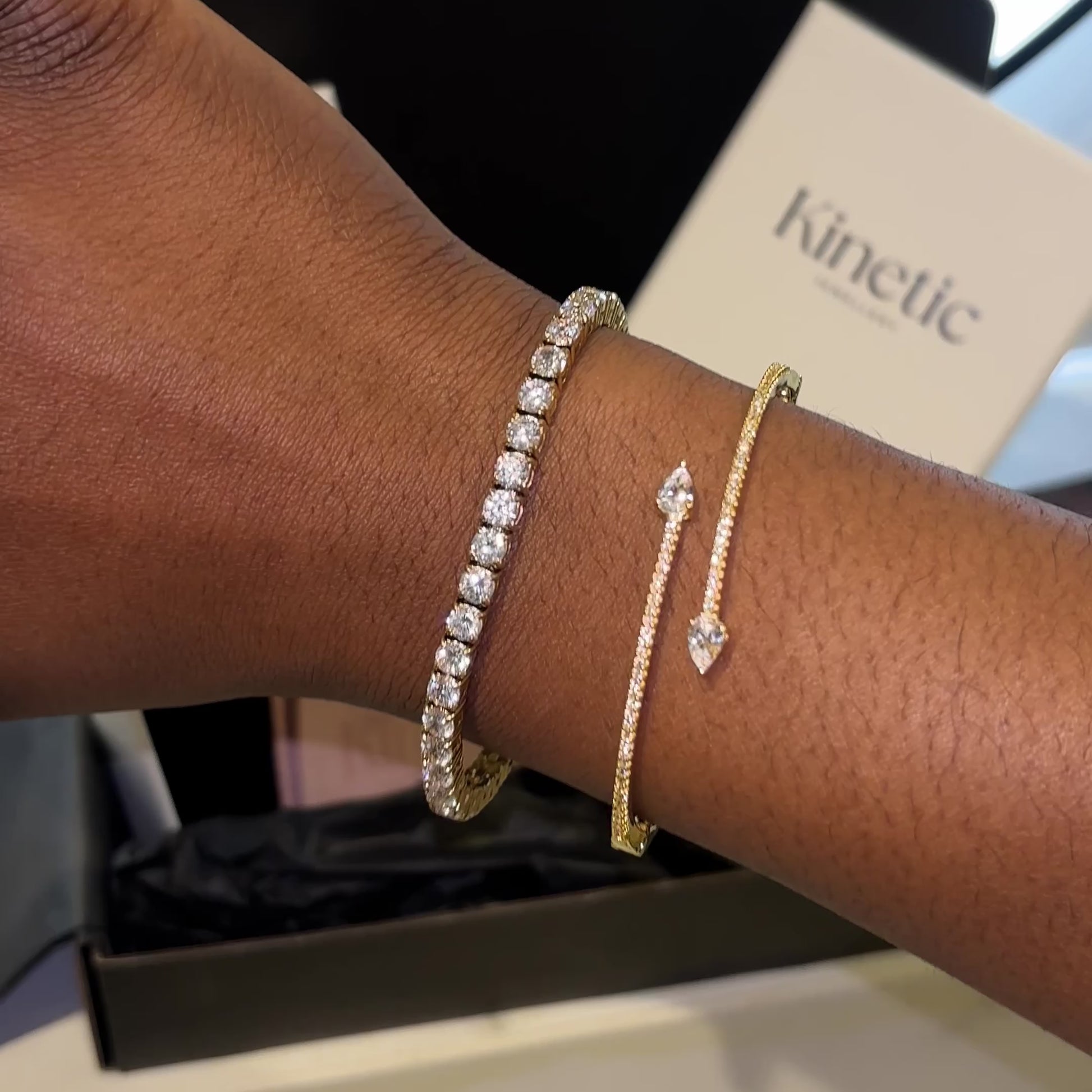 The IT Girl Stack - Gold