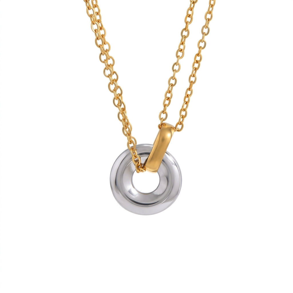 Two-Tone Ana Necklace - Gold